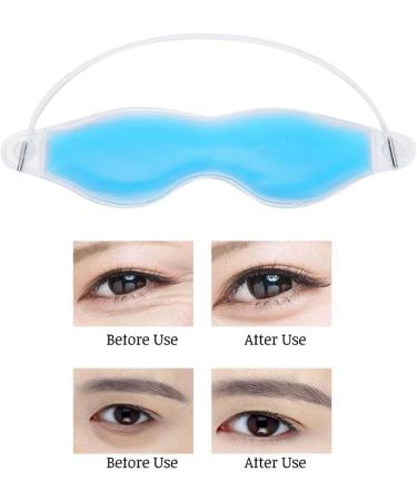 Alucy Reusable Ice Cooling Gel Eye Mask-Eye Fatigue Relief Lighten Eye Fine Lines Reduce Puffy Dark Circles Sleeping Eye Mask - Buy Online on SooperMarket.com