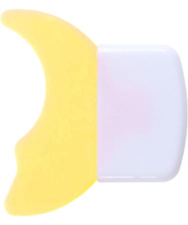 Eyelash Applicator Baffle Eyelash Mascara Smudge Guard Silicone Smoothing Surfaces Various Angles For All Face Shapes (Yellow) - Buy Online on SooperMarket.com