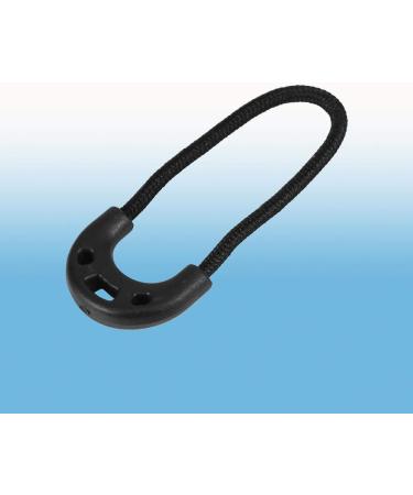 Zipper Pulls Cord 10pcs - Black EDC Lariat Rope for Outdoor Travel & Backpack Accessories - Buy Online on SooperMarket.com