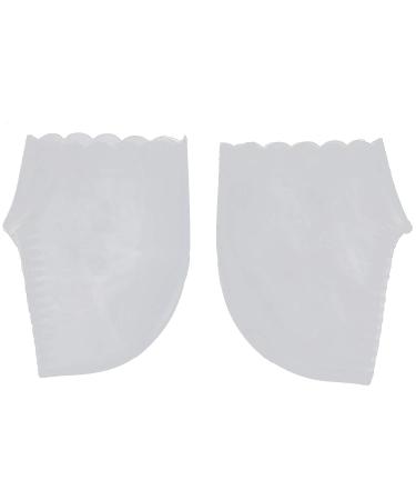 Moisturizing Gel Jersey Socks for Dry Cracked Feet - Silicone Heel Cushion Inserts for Men & Women - Buy Online on SooperMarket.com