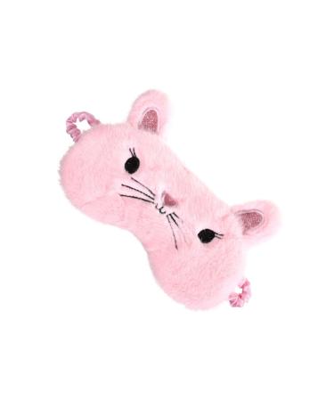 Gatuida Dimension Blindfolds for Kids Night Blindfold Eye Cover Night Eyeshade Contoured Eye Mask Sleep Mask Sleeping Mask Facial Mask Child at Night Size 1 Count (Pack of 1) Pink