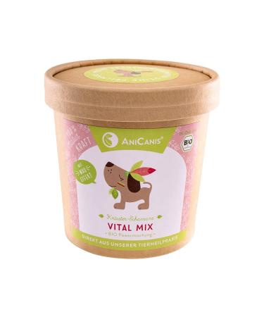 Anicanis Bio Vital Mix for Dogs - Multivitamine Minerals & Superfood from the veterinary practitioner - 8 essential amino acids - feed supplement dietary supplement - 150g organic vital mix 150g