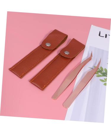NOLITOY 4pcs Eyelash Extension Tweezers Set - Stainless Steel Lash & Fake Eyelashes Tweezers - Angled & Volume Makeup Tools - Beauty Care Essentials for Flawless Extensions - Buy Online on SooperMarket.com