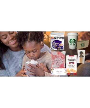 Temas Tassimo Hot Chocolate Pods Gift Set includes Tassimo Hot Chocolate pods x 8 Walkers Short Bread Biscuits Marshmallows Reusable Coffee Cup Sleeves Hot Chocolate Stirrers - Buy Online on SooperMarket.com