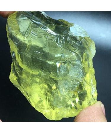 Natural Crystal Rough 1pcs Natural Yellow Crystal Crystal Stone Specimen 60g - Buy Online on SooperMarket.com