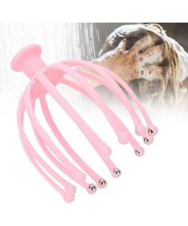 Head Massage Spider - Pink Scalp Massage Brush & Stress Reduction Device | Ultimate Hair Therapy Tool - Buy Online on SooperMarket.com