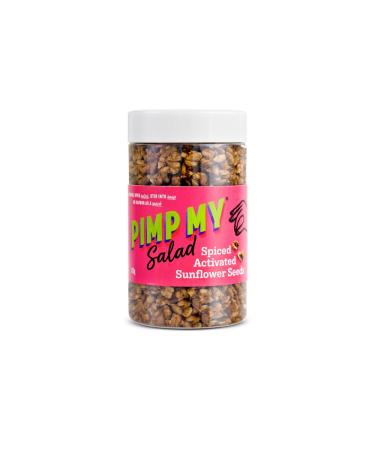 Pimp My Salad - Spiced Sunflower Seeds Sprinkles (110 g) Activated Slowly Baked Sunflower Seed Clusters Seasoned with Cayenne Pepper & Himalayan Pink Salt Gluten & Dairy Free Vegetarian Vegan