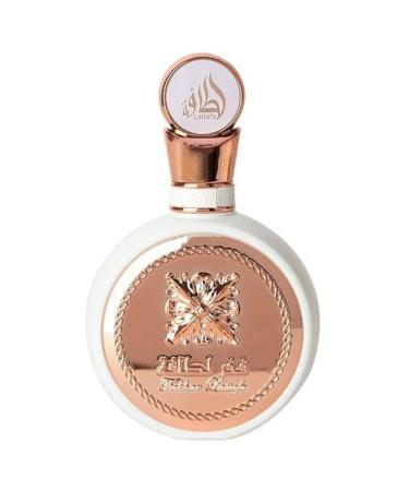 Lattafa Fakhar for Women Eau de Parfum Spray, 3.4 Ounce Fruity 3.40 Fl Oz (Pack of 1)