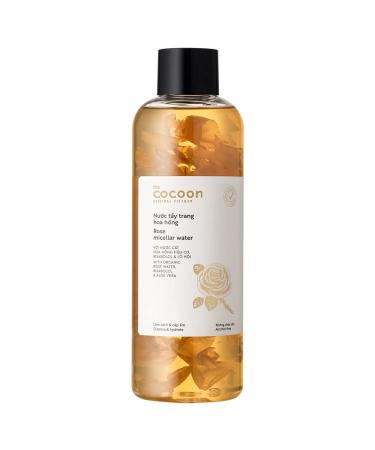 Cocoon Rose Micellar Water. Organic Hydrating Makeup Remover for Dry & Normal Skin (16.91 fl oz)
