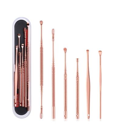 LED Light Ear Pick Ear Wax Removal Earpick Nose Clean Tweezers Picks Wax Remover 6Pcs/7Pcs/8Pcs Baby Adults Ear Care Set