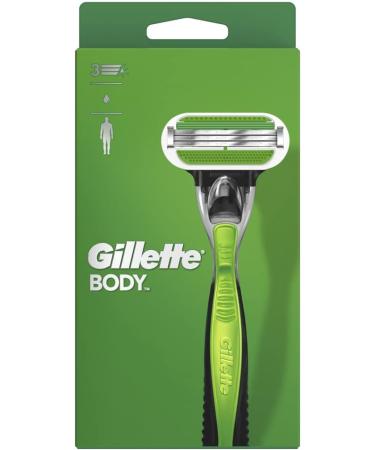 Buy Gillette Labs Wet Razor for Men - All-in-One Razor with Cleaning Element Travel Etui 5 Blades & Body Razor with Trimmer | International Shipping Available - Buy Online on SooperMarket.com
