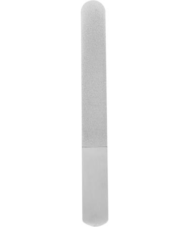 Dawafit 6 Pieces Stainless Steel Nail File Double-Sided Diamond Nail File Metal Nail File Manicure File for Family and Travel - Buy Online on SooperMarket.com