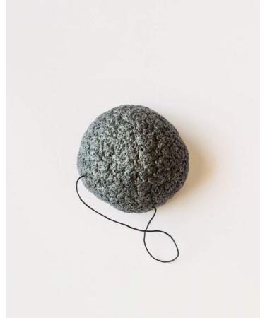 Buy Volcano Konjac Sponge - 7.5 cm Black | Eco-Friendly Facial Cleanser for All Skin Types - Fast International Shipping! - Buy Online on SooperMarket.com