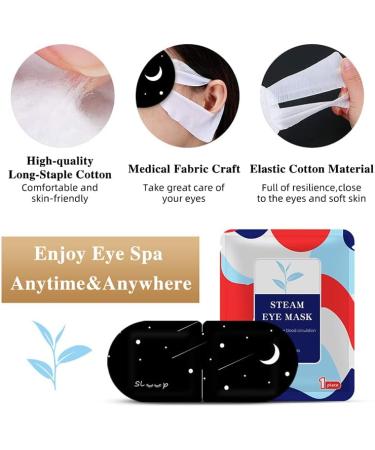 ONIYEA 15-Pack Unscented Steam Eye Masks for Dry Eyes Relief and Puffy Eyes - Disposable Moist Heating Compress Pads for Sleep - SPA Warm Eye Masks for Eye Fatigue - Buy Online on SooperMarket.com