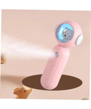 Baluue 1pc Mist Sprayer Nano Mister for Face Portable Facial Mister Face Water Sprayer Nano Mist Spray 13.6x5.5cm Pink - Buy Online on SooperMarket.com
