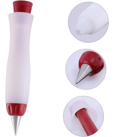 3pcs Silicone Baking Tool Icing Pen Cookie Baking Tools Food Decor Frosting Pen Baking Icing Tips Chocolate Decoding Pen Cake Decor Pen Cake Pen Cream Silica Gel Tasty Pastry Bags Assorted Colorx3pcs 20X4cmx3pcs - Buy Online on SooperMarket.com