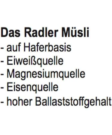 Seitenbacher Radler Muesli I Oats and Spelt Whole Grain Cereals I Sour Cherries I Milk Chocolate I Wheat Free I (3 x 600 g) - Buy Online on SooperMarket.com