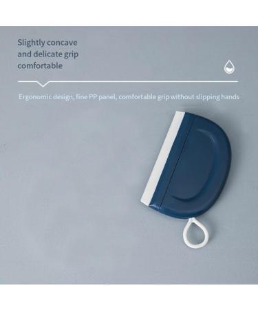 QUR 8PCS Mini Countertop Wiper Wiper Bathroom Glass Wiper Silicone Clean Floor Wiper Bathroom Sink Easy Install - Buy Online on SooperMarket.com