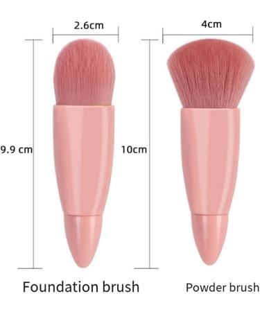 FYOBOT Portable Makeup Brush Set for Cosmetics Foundation Blush Powder Eyeshadow Blending Makeup Brush Beauty Tool - Buy Online on SooperMarket.com