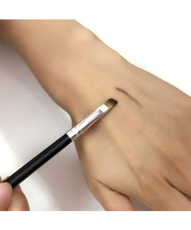 4-Piece Black Double-Head Eyebrow Brush Set | Multi-Functional Spoolie & Comb for Perfect Eyebrow Tinting - International Shipping Available - Buy Online on SooperMarket.com