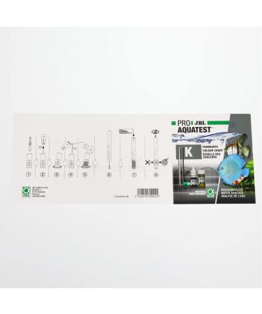 JBL ProAquaTest K Potassium Test Set Accurate Potassium (K) Water Testing for Aquariums | International Shipping Available - Buy Online on SooperMarket.com