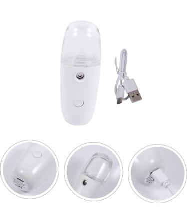 Healeved 1 Set Spray Hydrating Apparatus Portable Spray Mist Pore Handheld Plastic White - Buy Online on SooperMarket.com