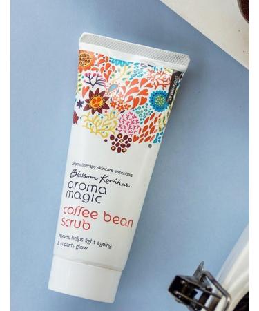 Aroma Magic Coffee Bean Face Scrub - Deep Cleansing Exfoliator with Shea Butter | Revive Tired Skin | Anti-Aging Formula | 3.38 Fl Oz (100ml) - International Shipping - Buy Online on SooperMarket.com