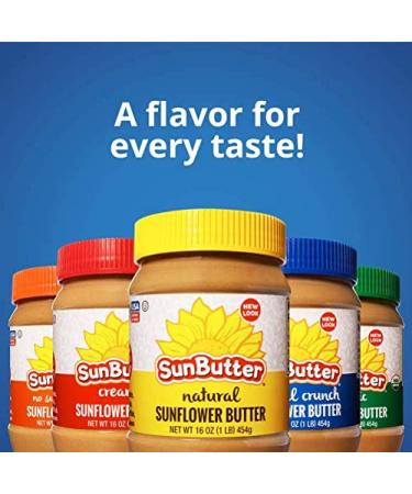SunButter Natural Creamy Sunflower Butter 16oz - Pack of 6 - Buy Online on SooperMarket.com