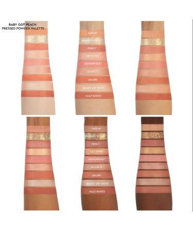 Colourpop Baby Got Peach Eyeshadow Palette - 9 Pan Full Size Palette - Buy Online on SooperMarket.com