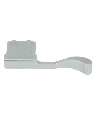 Haoge THB-XS Metal Hot Shoe Thumb Up Rest Hand Grip for Fujifilm Fuji FinePix X-E4 X100F X-100F X-Pro2 XPro2 X-Pro3 XPro3 Camera Accessories Silver