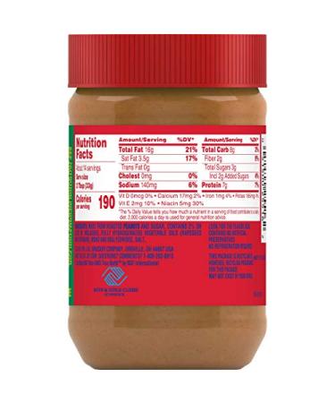 Jif Creamy Peanut Butter 16 oz - Pack of 3 - Perfect for Spreads & Baking - Buy Online on SooperMarket.com