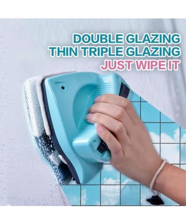 18-34mm Magnetic Window Cleaner Hand Adjustable Double Thin Triple Glass Wiper Washer Home Household Cleaning Tools 453.59 g (Pack of 1) B - Buy Online on SooperMarket.com