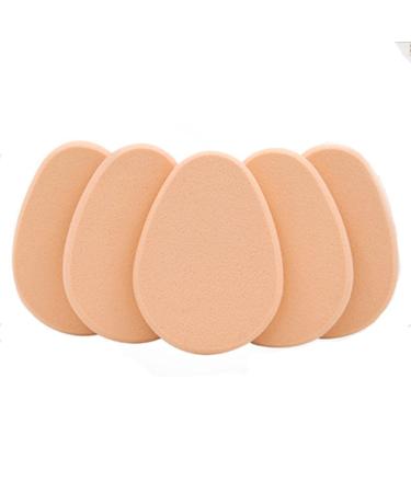 5pcs Smooth Makeup Sponge Blender Flawless Foundation Powder Puff Beauty