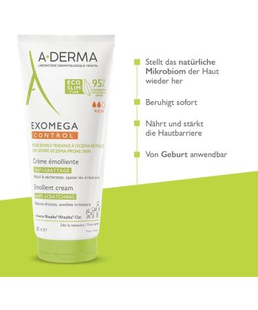 A-DERMA Exomega Control Cream 200 ml Cream - Buy Online on SooperMarket.com