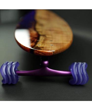Shark Wheel 72mm 78a Longboard Cruising Wheels DNA Formula - Purple (Set of 4) - Buy Online on SooperMarket.com