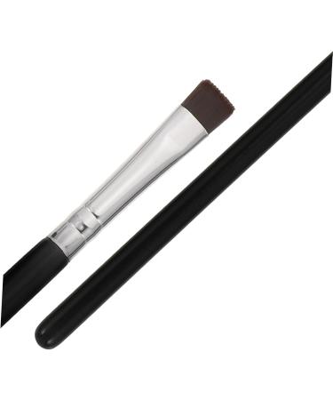 CANIGHT 6pcs Flat Eyebrow Brush Eyeliner Tool Eyeshadow Brush Eye Lash Brush Eye Brush Black Wooden Handle - Buy Online on SooperMarket.com