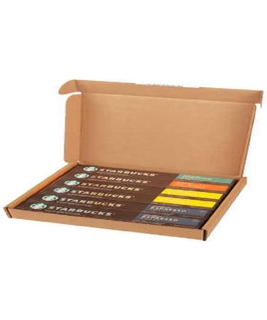 Starbucks by Nespresso Original Line Variety Pack Capsules 60 Count - Buy Online on SooperMarket.com