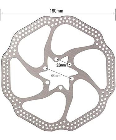 Fat-Cat MTB Bike Mechanical Disc Brake Set - Front & Rear 160mm with Bolts and Cable - TongLi - Buy Online on SooperMarket.com