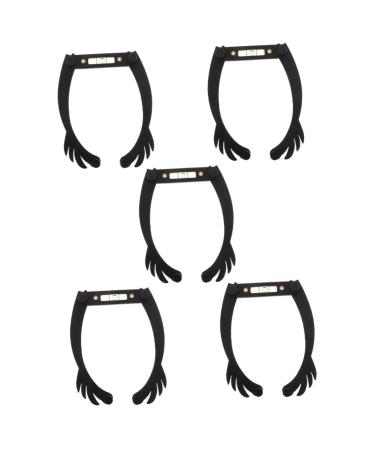 Beavorty 5pcs white white outfit eyebrow threading thread brow mapping ink line eyebrow line foldable