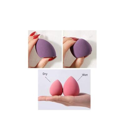 SINEN 4-Piece Makeup Sponge Set with Blender Holder - Perfect for Liquid, Cream, and Powder Makeup - Buy Online on SooperMarket.com