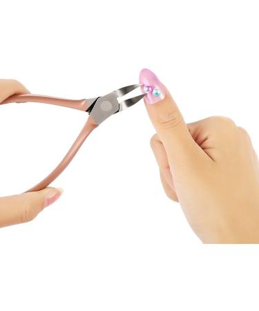 Nail Nipper Rhinestone Remover Dekaim Rose Gold Nail Art Decorations Picker Rhinestone Remover Nail Cutter Scissors Manicure Tools - Buy Online on SooperMarket.com