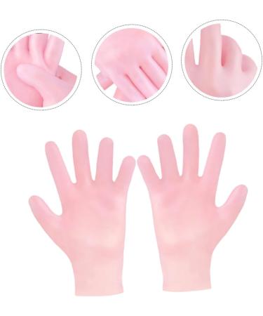 ABOOFAN 2 Pairs Sun Protection Gloves for Women Repair Cracked Hands Gloves whitening moisturizing Hand Gloves Dry Skin Rough Skin Gloves Miss Water Proof Anti-Crack Sebs Gloves - Buy Online on SooperMarket.com