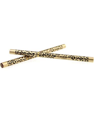 Angoily 2pcs Set 12pcs Brow Pencil Eyebrow Pen Eyeliner Pencil with Brush Iron Tube Double Head - Buy Online on SooperMarket.com