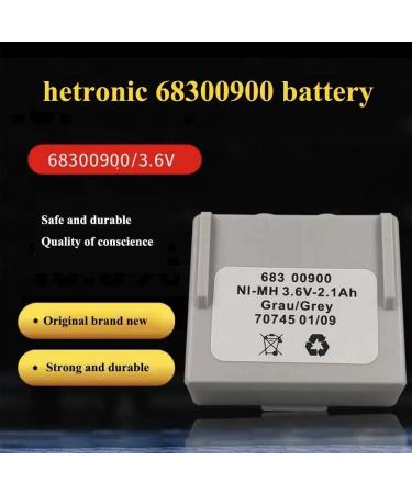 3 Pack 3.6V 68300900 Rechargeable Battery | 2100mAh NI-MH for HETRONIC Remote Control - International Shipping Available - Buy Online on SooperMarket.com