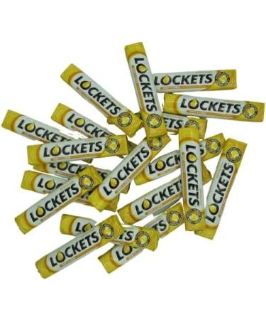 Lockets Throat Sweets Lozenges Honey & Lemon Hamper - 12 Tubes of 41g - Refillable Tin - Menthol & Eucalyptus - Buy Online on SooperMarket.com