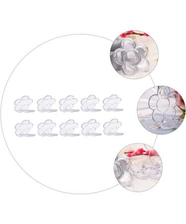 10pcs Packing Box Eyeshadow Blush for Cheeks Makeup Blush Lipstick Boxes Filling Cosmetics Travel 5x5cm Transparent Color - Buy Online on SooperMarket.com