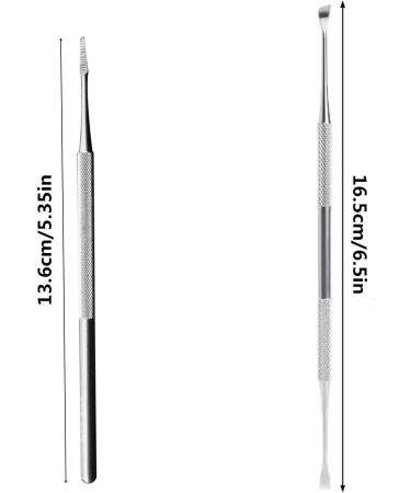 Symphonyw Stainless Steel Dog Calculus Remover - 2PCS Dental Teeth Cleaning Tools - Buy Online on SooperMarket.com