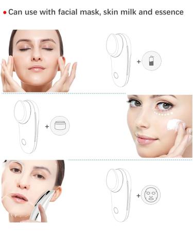 Ionic Facial Massager: Sonic Vibration Deep Cleanser for Moisturized Skin - Buy Online on SooperMarket.com