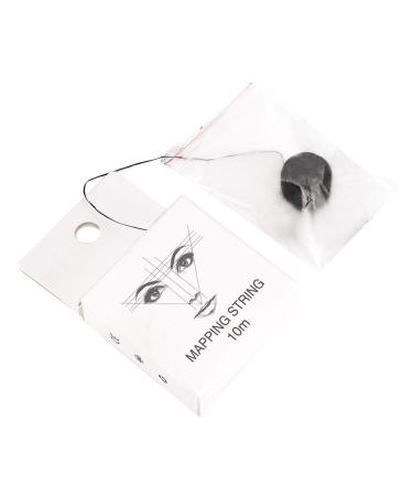 Pre-Inked Mapping String for Eyebrow Measuring Microblading Eyebrow Marker Thread Line Tool Microblading Supplies (10m) (10m)