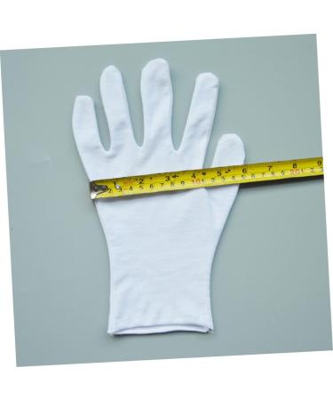 FRCOLOR 12 Pairs Cotton Gloves Factory Gloves Cotton Gloves Work White Extend - Buy Online on SooperMarket.com